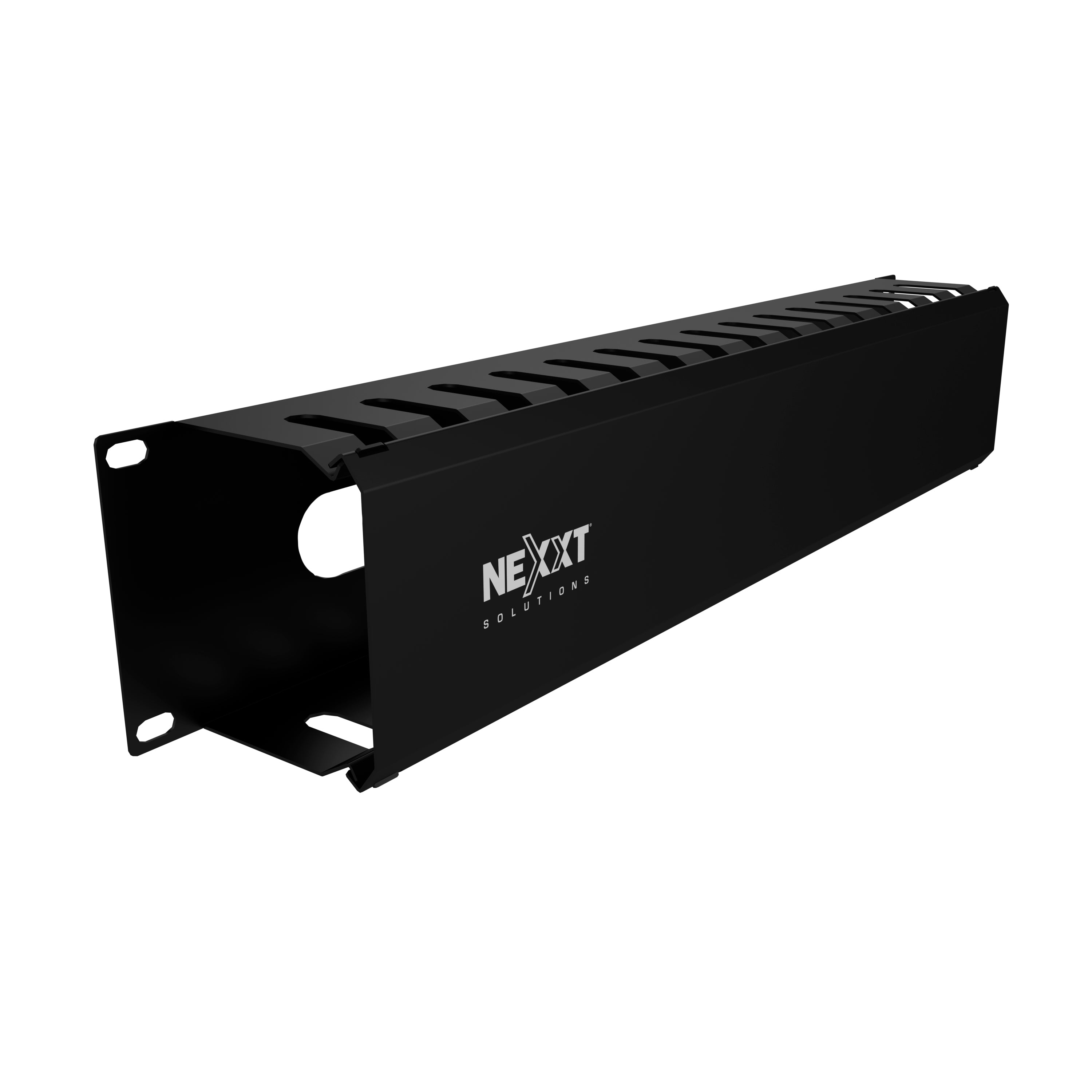 NEXXT SOLUTIONS NPM-DH2UB Organizador de Cables Horizontal 2U 19"