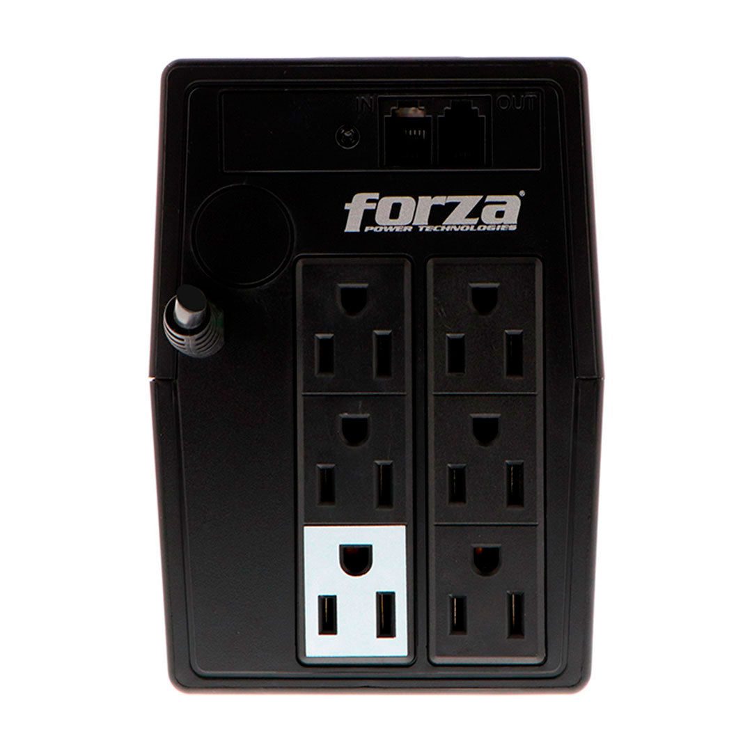 FORZA NT-752U UPS Interactiva 750VA 375W 6 tomas 220V