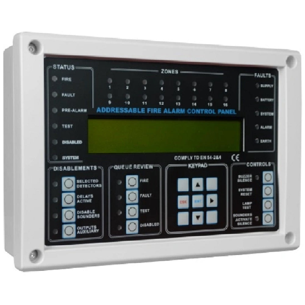 NUMENS 6001-08 Teclado anunciador remoto direccionable con pantalla LCD requiere 6001-03