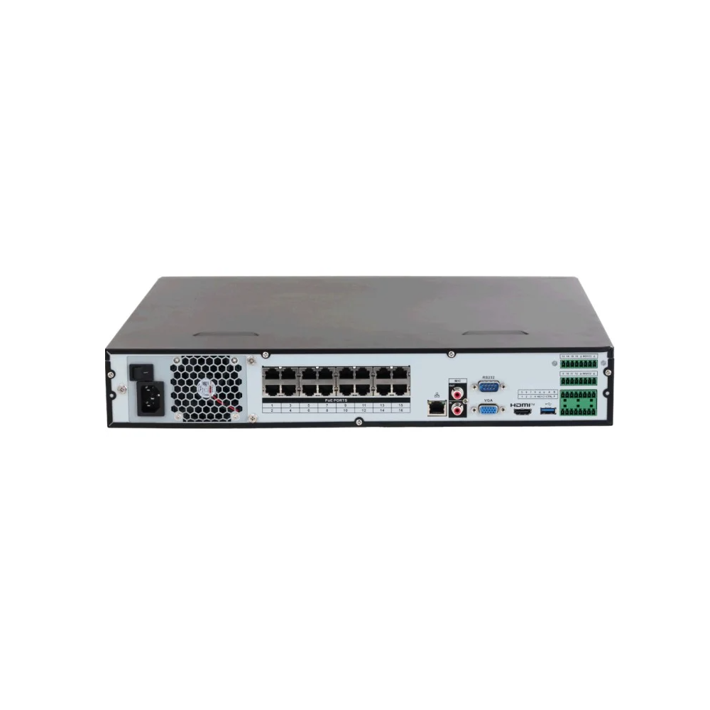 DAHUA NVR4416-16P-EI Grabador de Vídeo en Red WizSense 16 canales 1,5 U