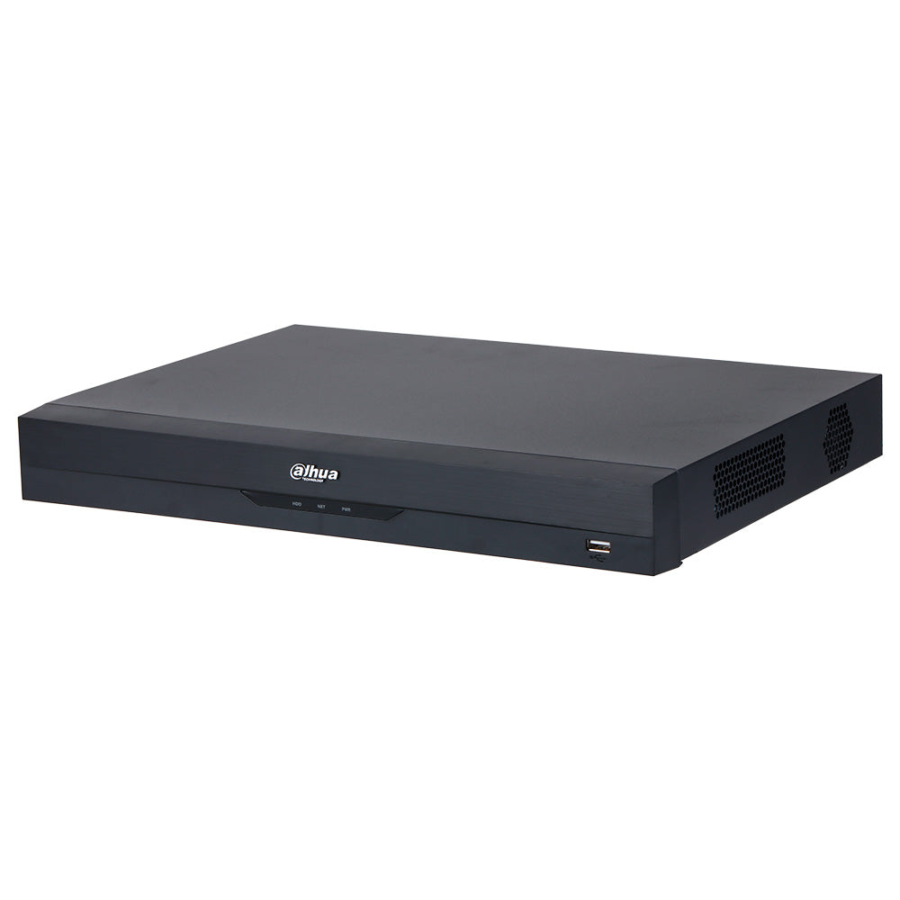 DAHUA DHI-NVR5232-EI Grabador NVR 4K, 32CH(24MP), 384Mbps, 2HDD hasta 16TB. WIZSENSE, AI, ACUPICK, ANPR