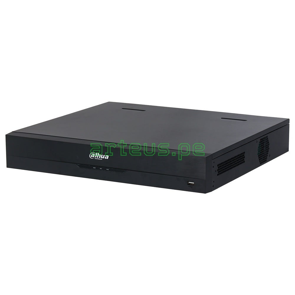 DAHUA NVR5432-EI Grabador NVR 4K con 32CH(24MP), 384Mbps, 4HDD hasta 16TB, WIZSENSE, ACUPICK, AI, ANPR