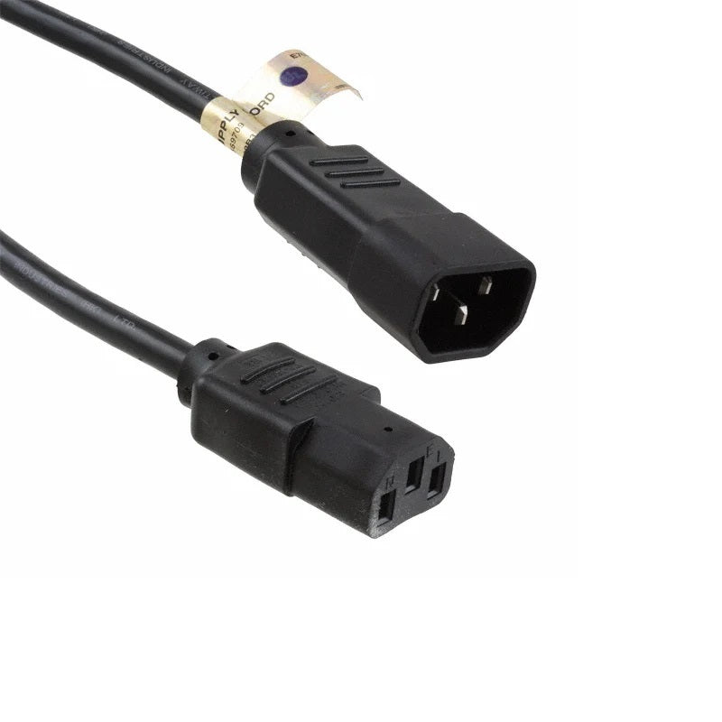 TRIPP.LITE P004-004 Cable de alimentación, para unidad, distribución, de energía, (PDU), C13 a C14,  10 A, 250V, 18 AWG, 1.22 m (4 pies), negro