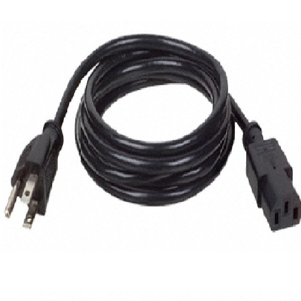 TRIPP-LITE P006-006 Cable de Alimentación CA para Computadora de escritorio NEMA 5-15P a C13-10 A, 125V, 18 AWG, 1,83m, (6 pies), negro