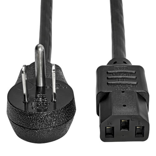 TRIPP-LITE P007-003 Cable, de Alimentación, para Computadora, NEMA, 5-15P, A C13