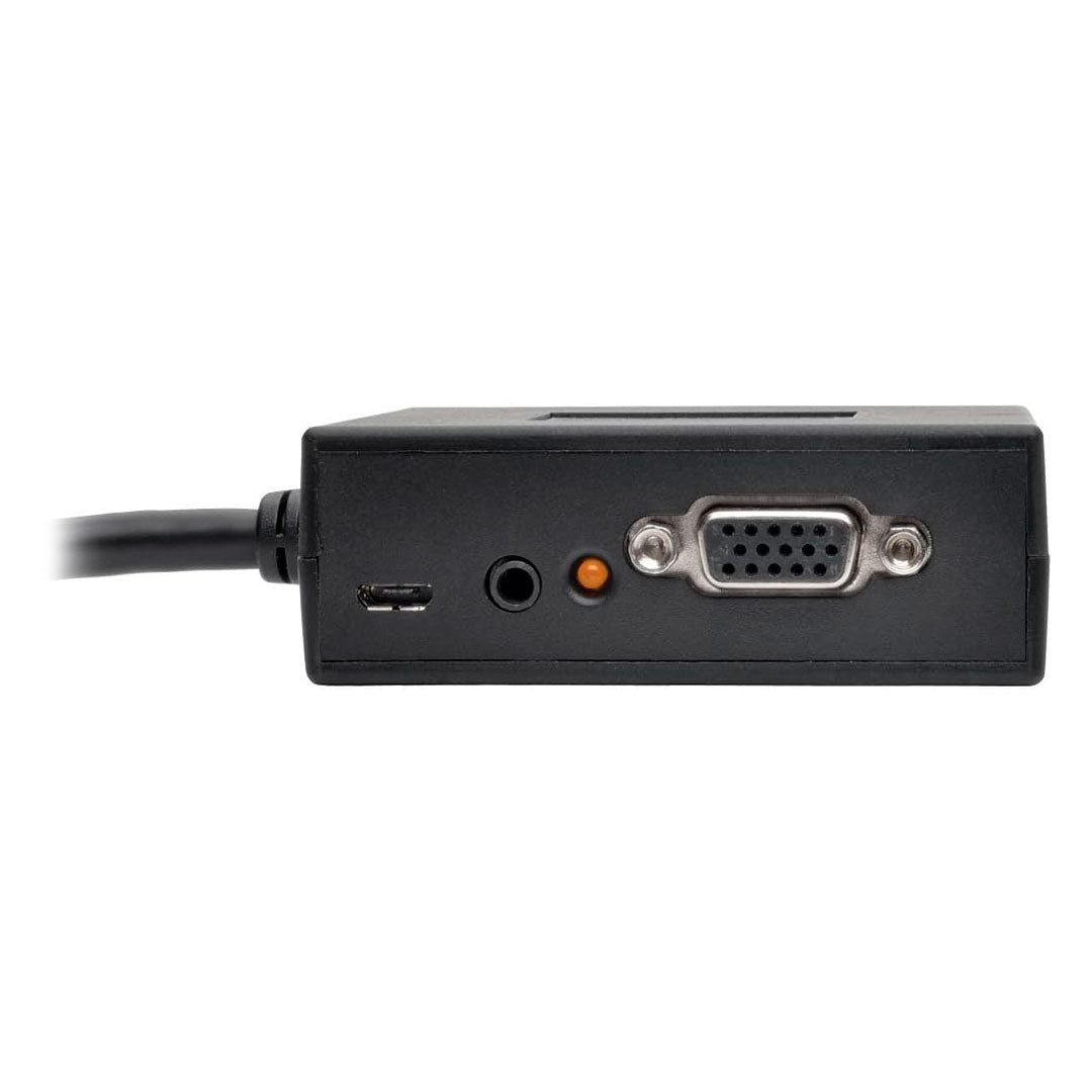 TRIPP-LITE P131-06N Adapatador de Cable, HDMI, VGA, con Audio para PC, Laptop, M/H, 152mm, 6"