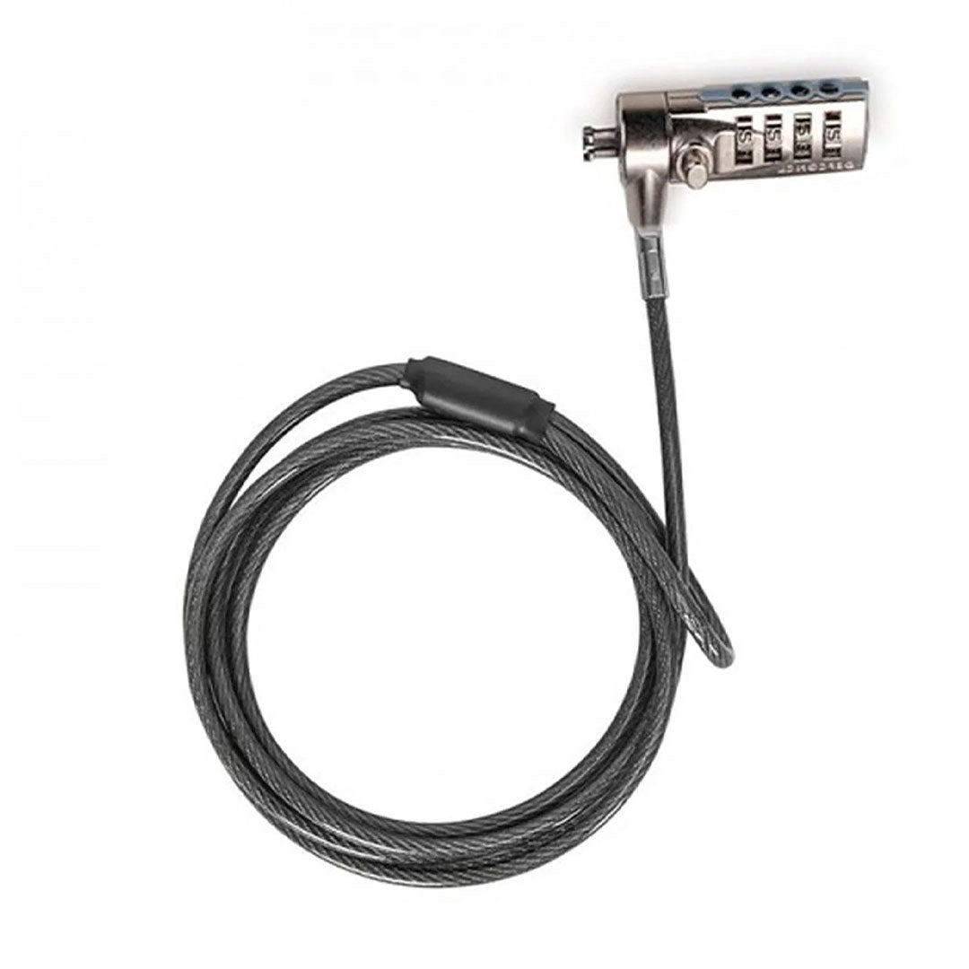 TARGUS PA410U Cable de seguridad Defcon T-Lock, Clave de 4 dígitos