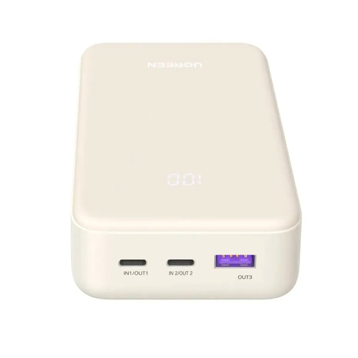 UGREEN PB531 55837B Batería externa Carga Rapida 30W 20000mAh Beige