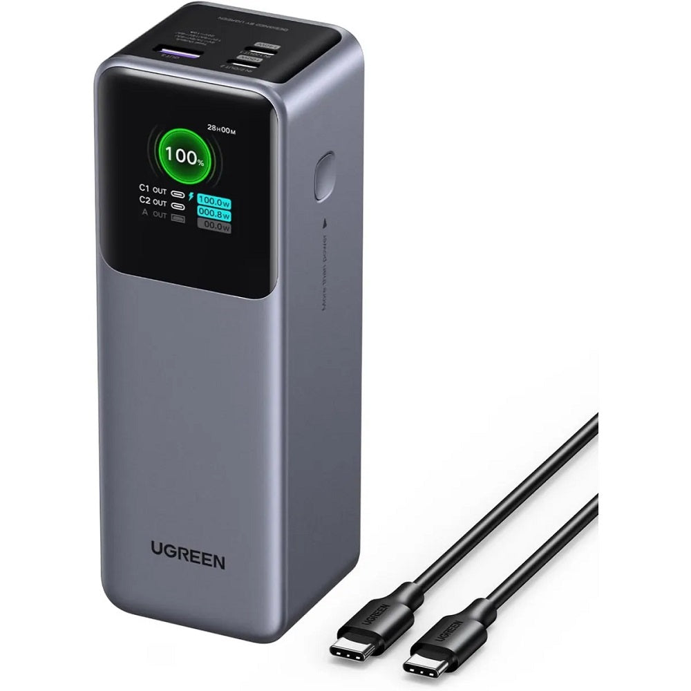 UGREEN PB722 35525B Power Bank con Pantalla Digital 25000mAh 200W