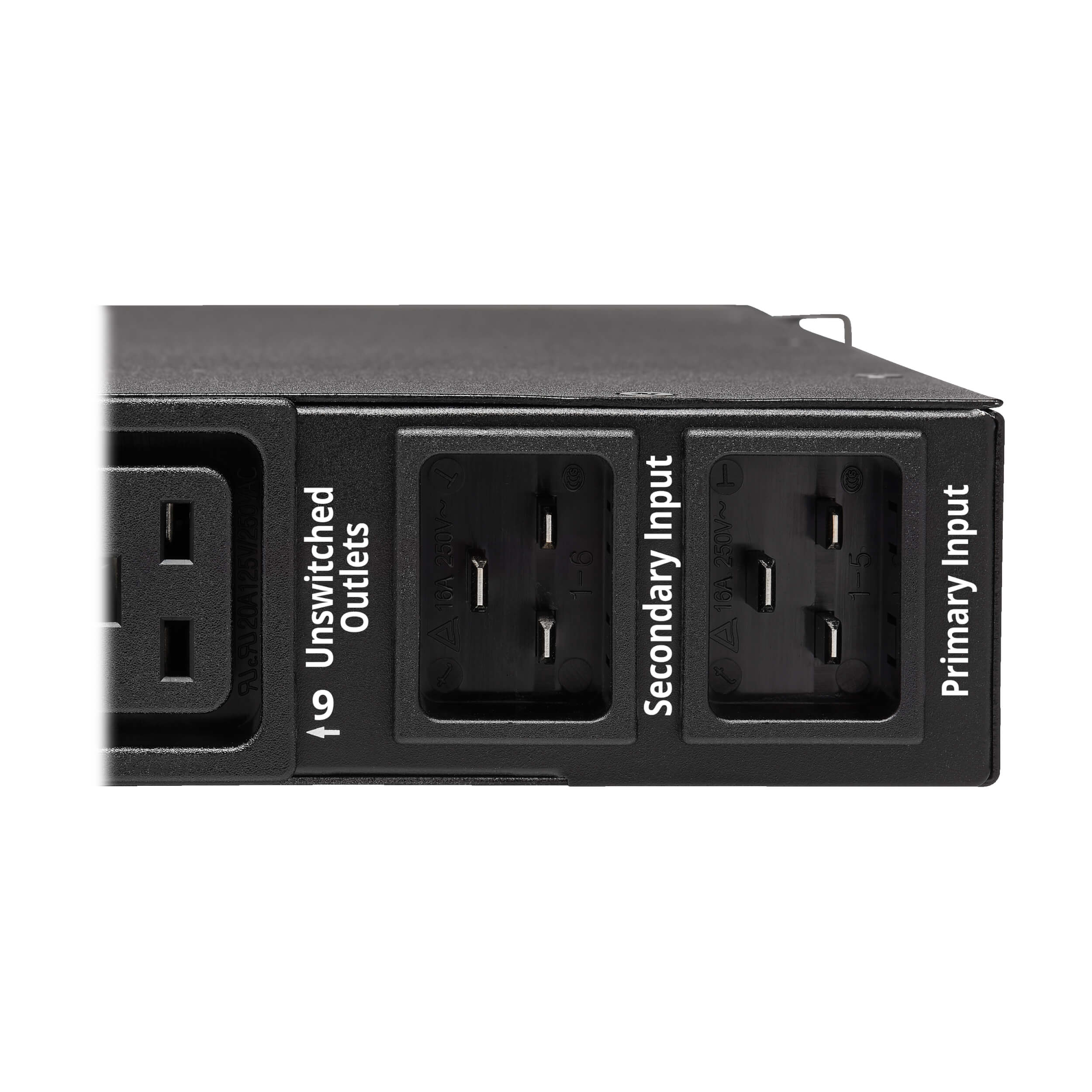 TRIPP-LITE PDUMH20HVATNET Controlable Monofásico de 3.2-3.8 kW tomacorrientes 200-240V (8 C13 y 2 C19) 2 C20 Cable 3.6m (12 pies) para instalación en Rack de 1U TAA