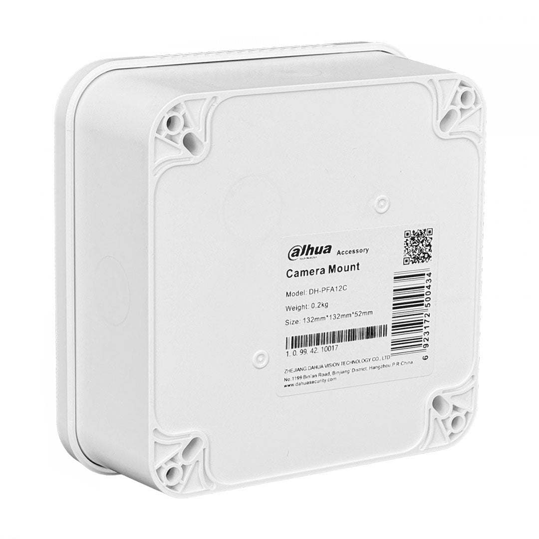 Caja de montaje Dahua PFA12C blanca, accesorio para cámara de videovigilancia y seguridad