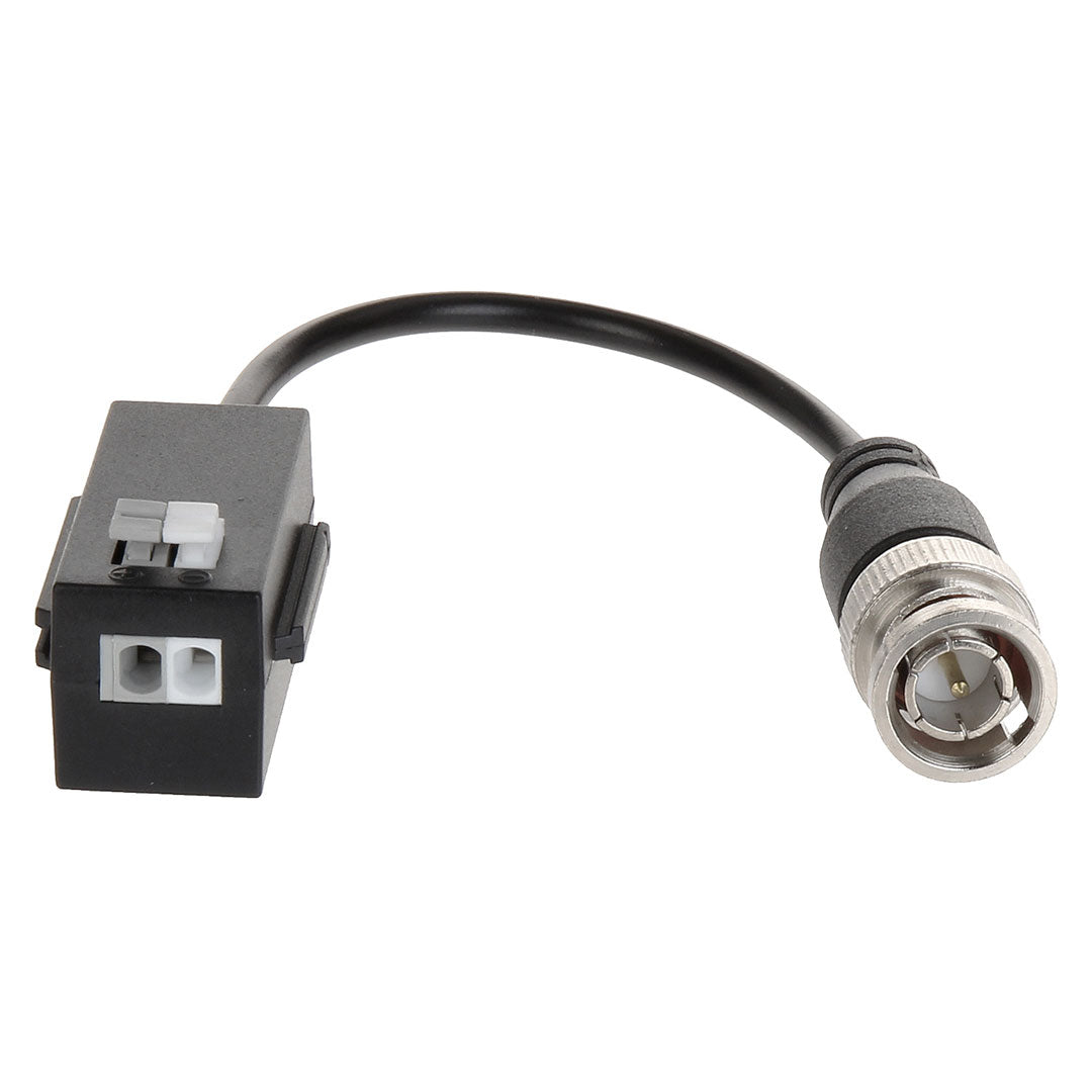 Adaptador conector BNC a bornera para cableado estructurado y cámaras de seguridad