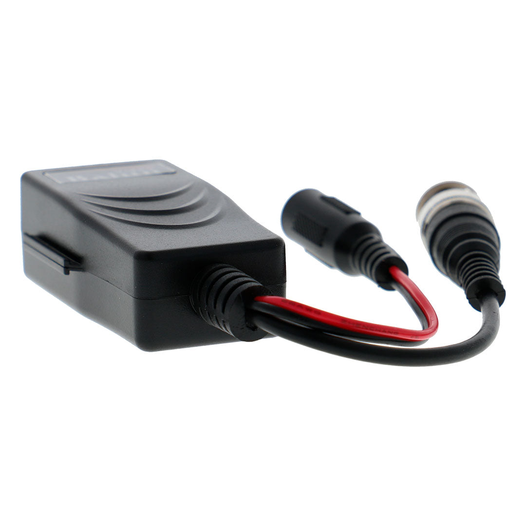 Adaptador de video y alimentación para cámara de seguridad, cableado estructurado, conectores BNC y DC