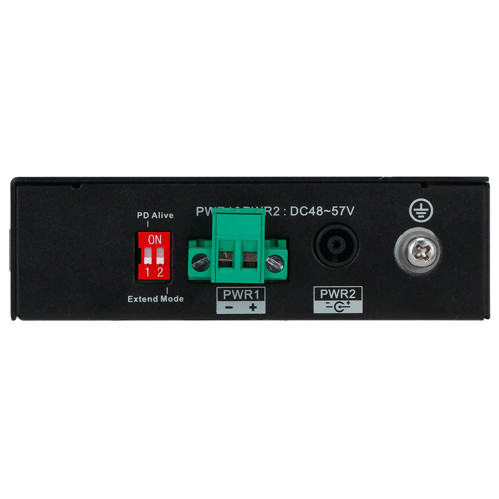 DAHUA DH-PFS3106-4ET-60, Switch 4 Puertos POE 10/100Mbps, 2Uplink Giga, 2SFP, 60w. No administra. Capa 2. Hi POE
