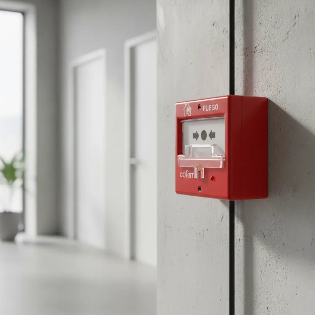 COFEM PUCAY PULSADOR DE ALARMA REARMABLE DIRECCIONABLE LYON