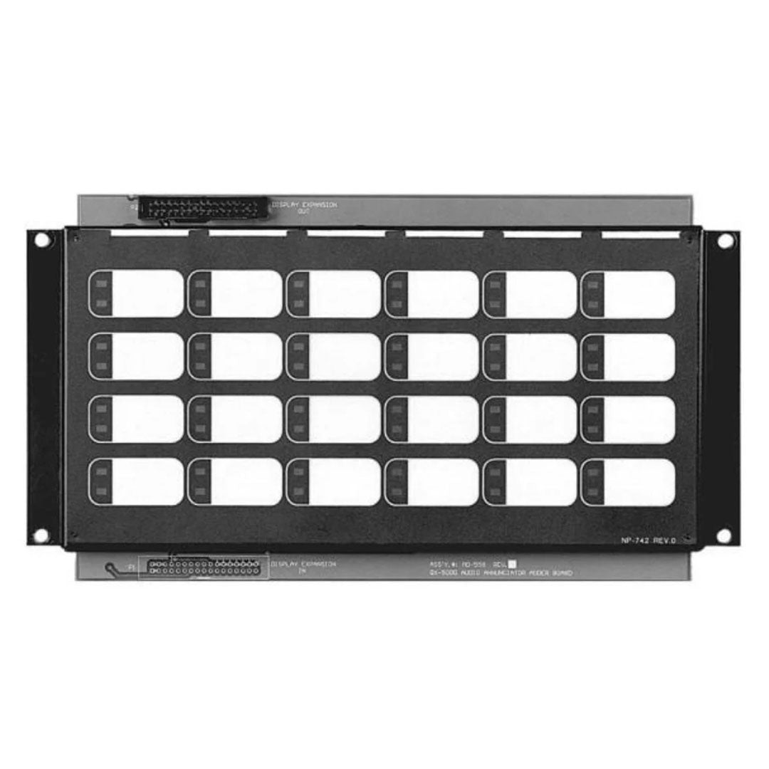 MIRCOM QAZT-5302DS Módulo de expansión 24 botones para flexnet/QX-MINI/QX-5000