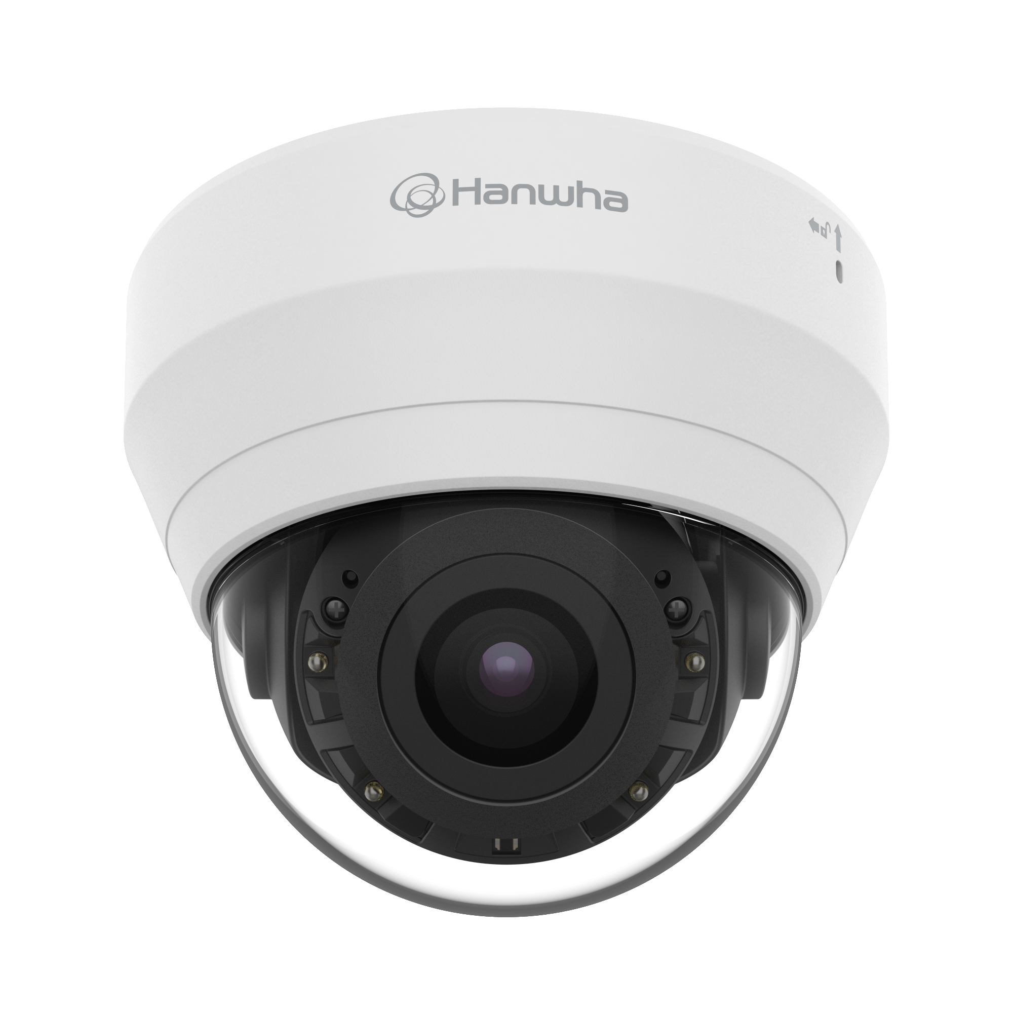 HANWHA VISION QND-6082R1 Camara de Seguridad IP 2MP PoE Lente Varifocal 3.2-10mm
