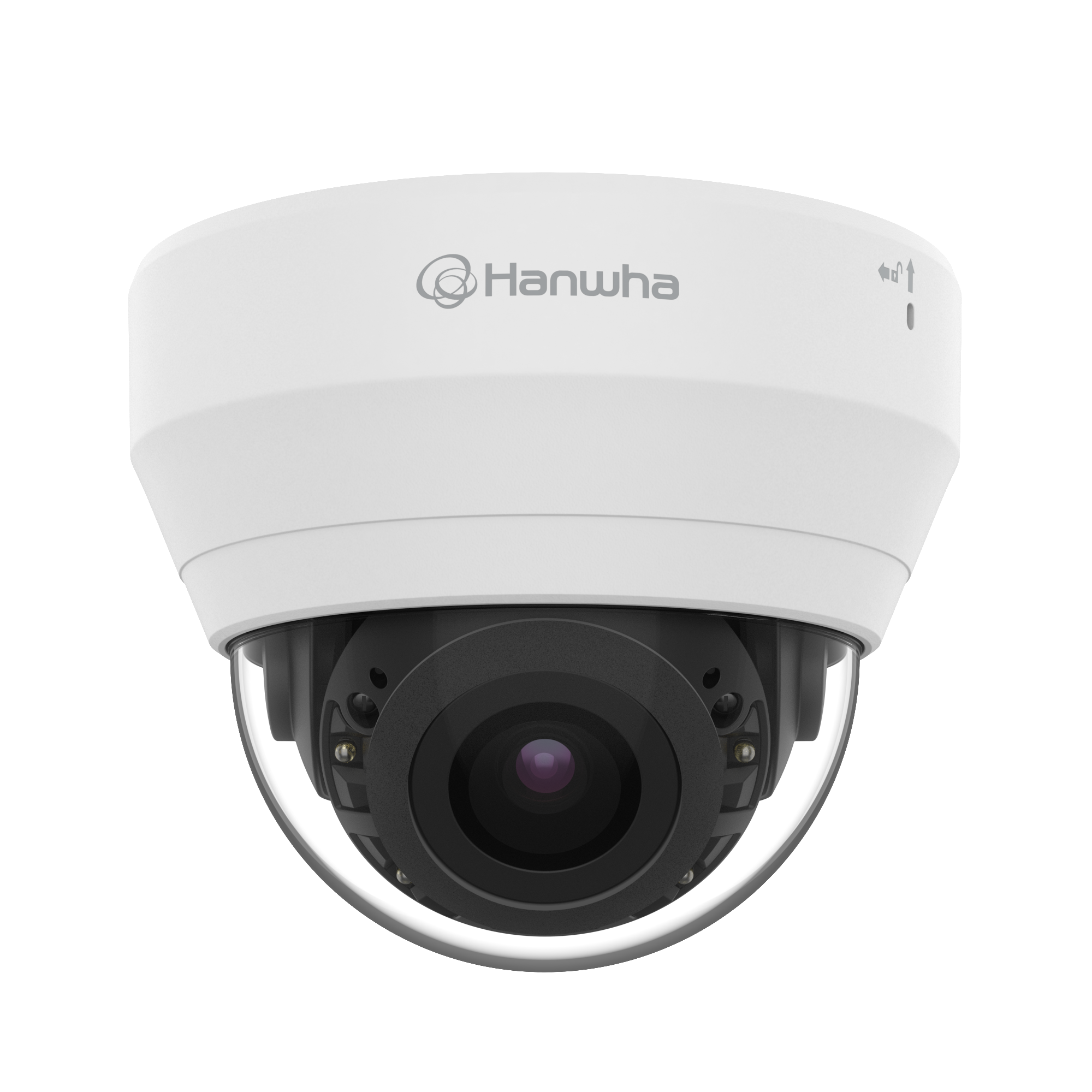 HANWHA VISION QND-6082R1 Camara de Seguridad IP 2MP PoE Lente Varifocal 3.2-10mm