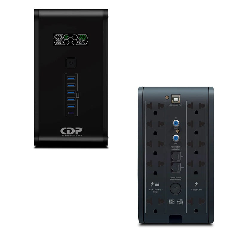 CDP R-SMART1010I UPS 1000V 500W 10 Salidas