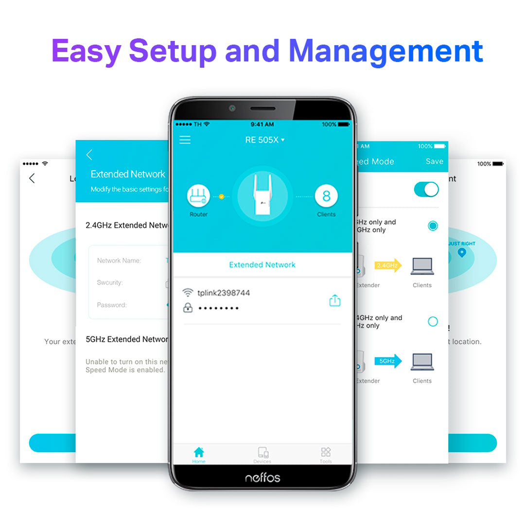 TP-LINK RE505X Repetidor de Señal WiFi6 AX1500 Doble Banda