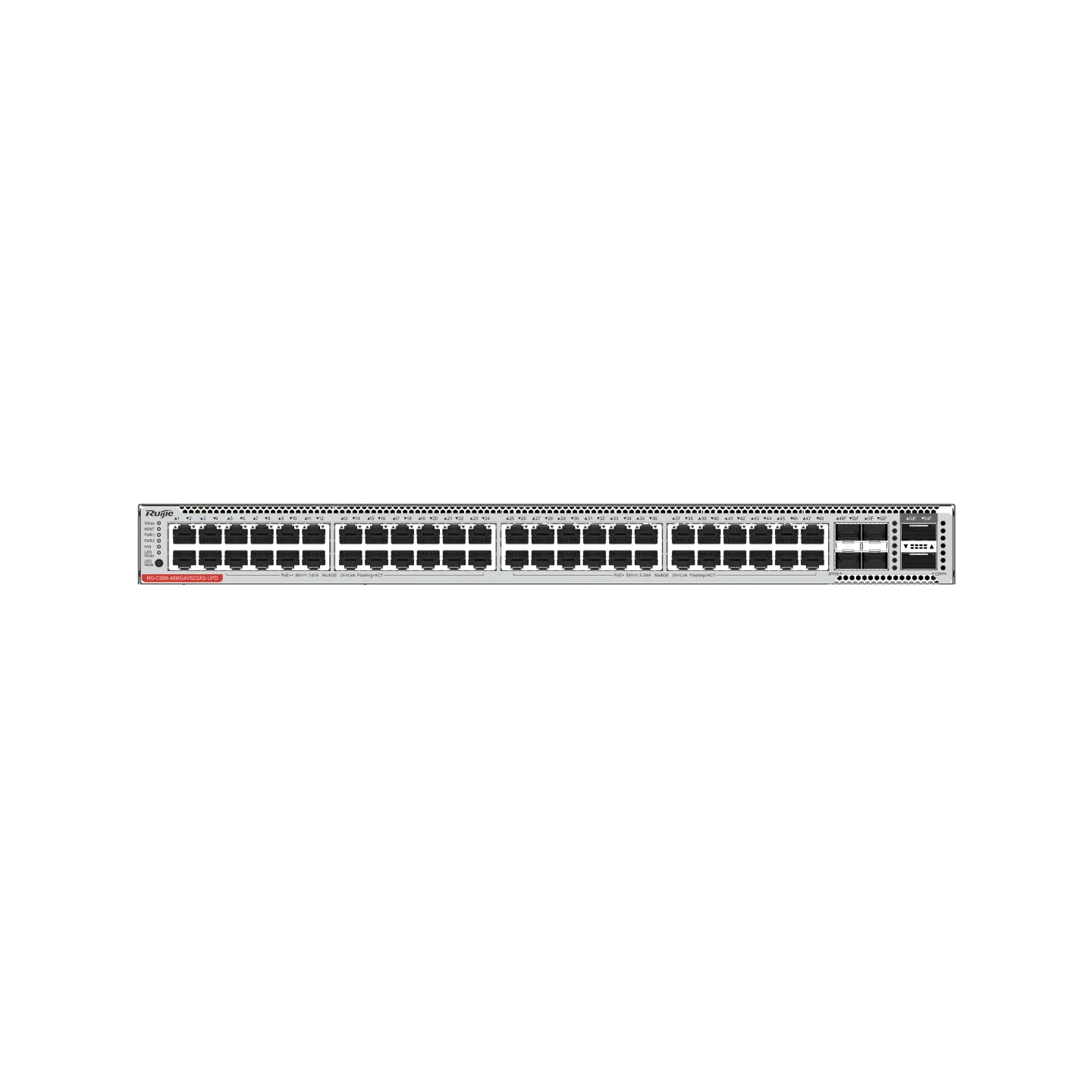 RUIJIE REYEE RG-S6510-48VS8CQ-V2 Switch 48 Puertos Gb PoE+ 8Uplinks 100G QSFP28 L3
