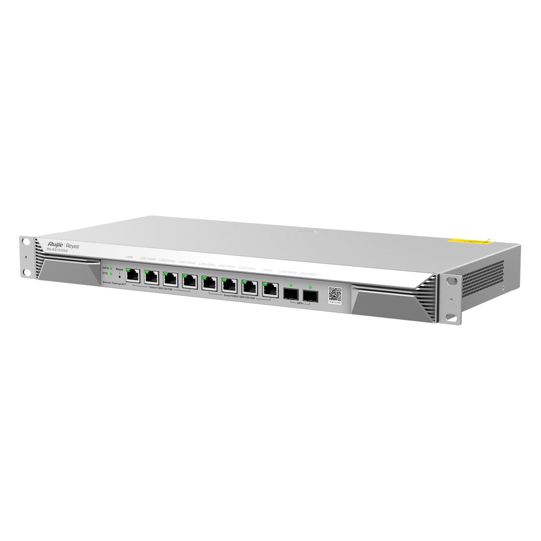 RUIJIE REYEE RG-EG1510XS Router Gateway 10 Puertos con SFP+ 10 G L3 Cloud 1500 Usuarios