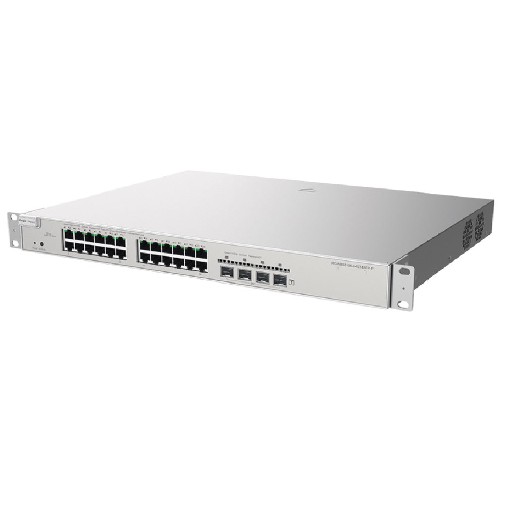 RUIJIE REYEEE RG-NBS5200-24GT4XS-P Switch 24 Puertos PoE Gb  4SFP 10G L3 Cloud