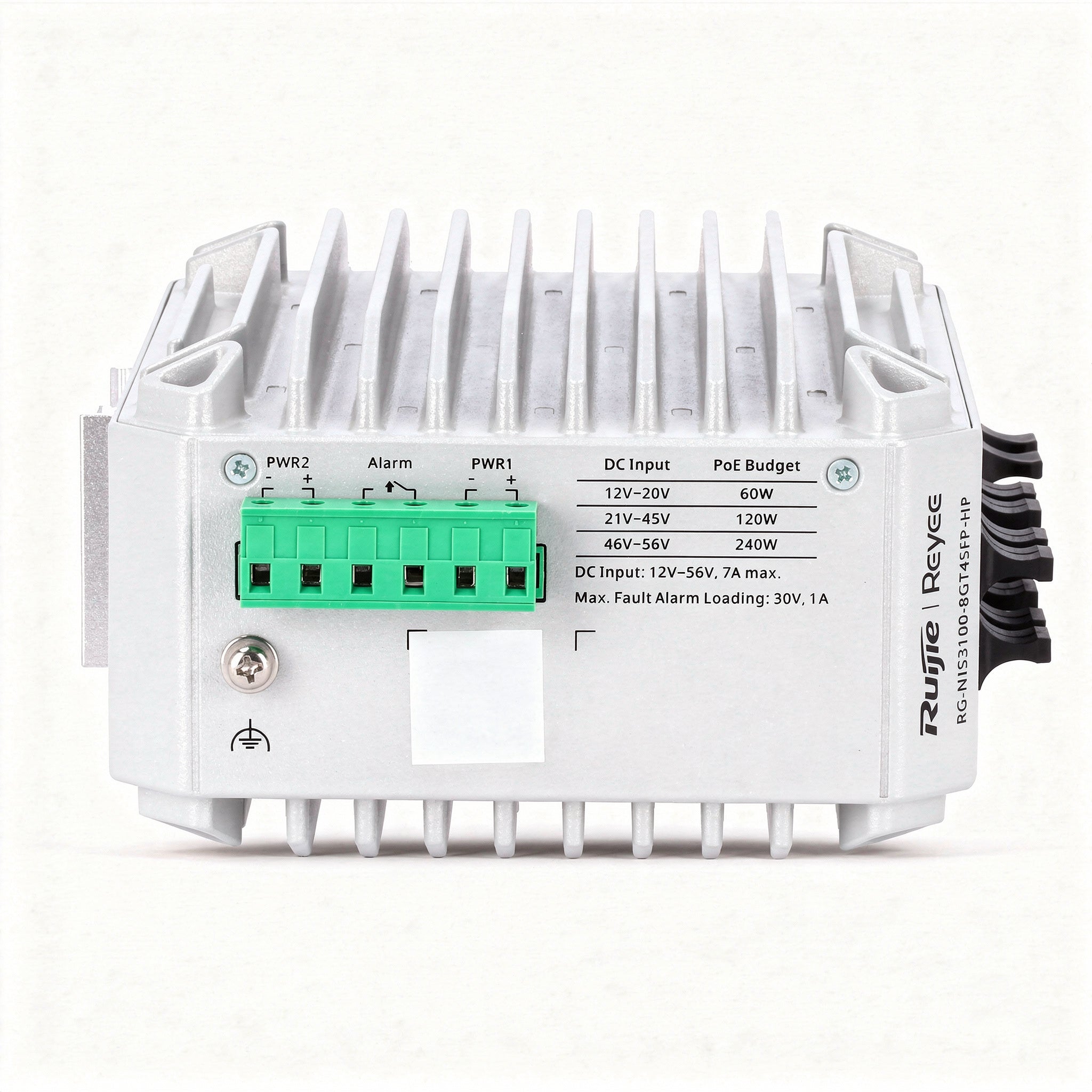 RUIJIE REYEEE RG-NIS3100-8GT4SFP-HP Switch Industrial PoE 8 Puertos Gigabit + 4SFP