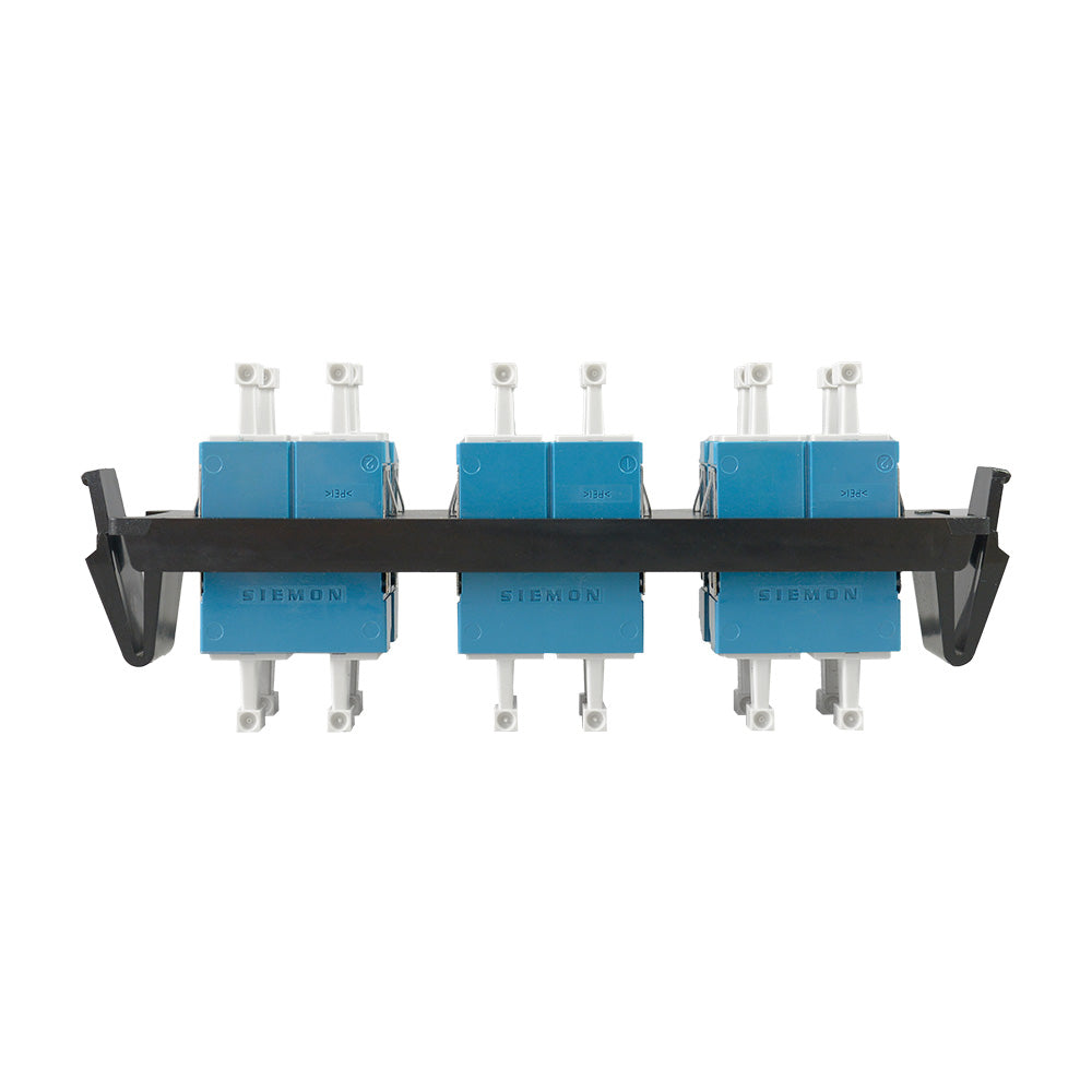 SIEMON RIC-F-LCU24-01C Panel FO, 24 Adaptadores, LC Monomodo