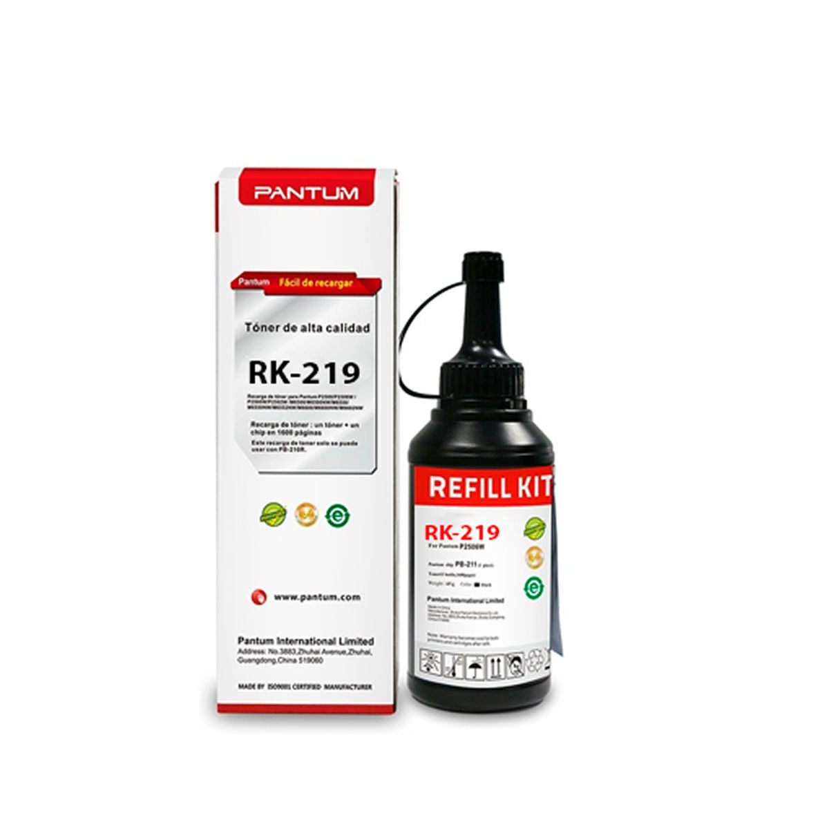 PANTUM RK-219 Kit de Recarga para Impresora Rendimiento 1.6K páginas