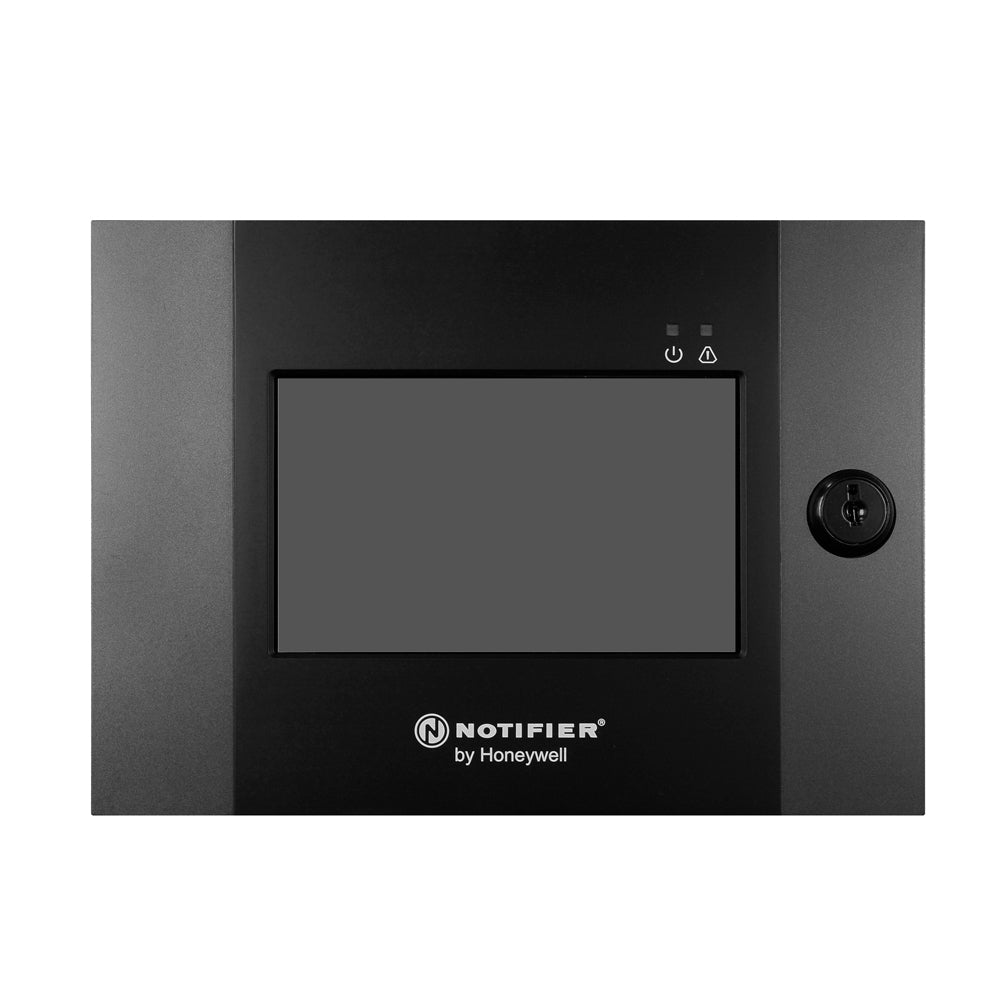 NOTIFIER RLD Anunciador remoto con pantalla táctil a color de 5", Para uso con anunciadores de red NCD y paneles Inspire
