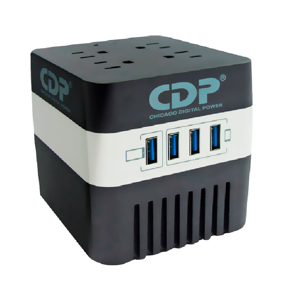 CDP RU-AVR604I Estabilizador 600V 300W 4 Salidas