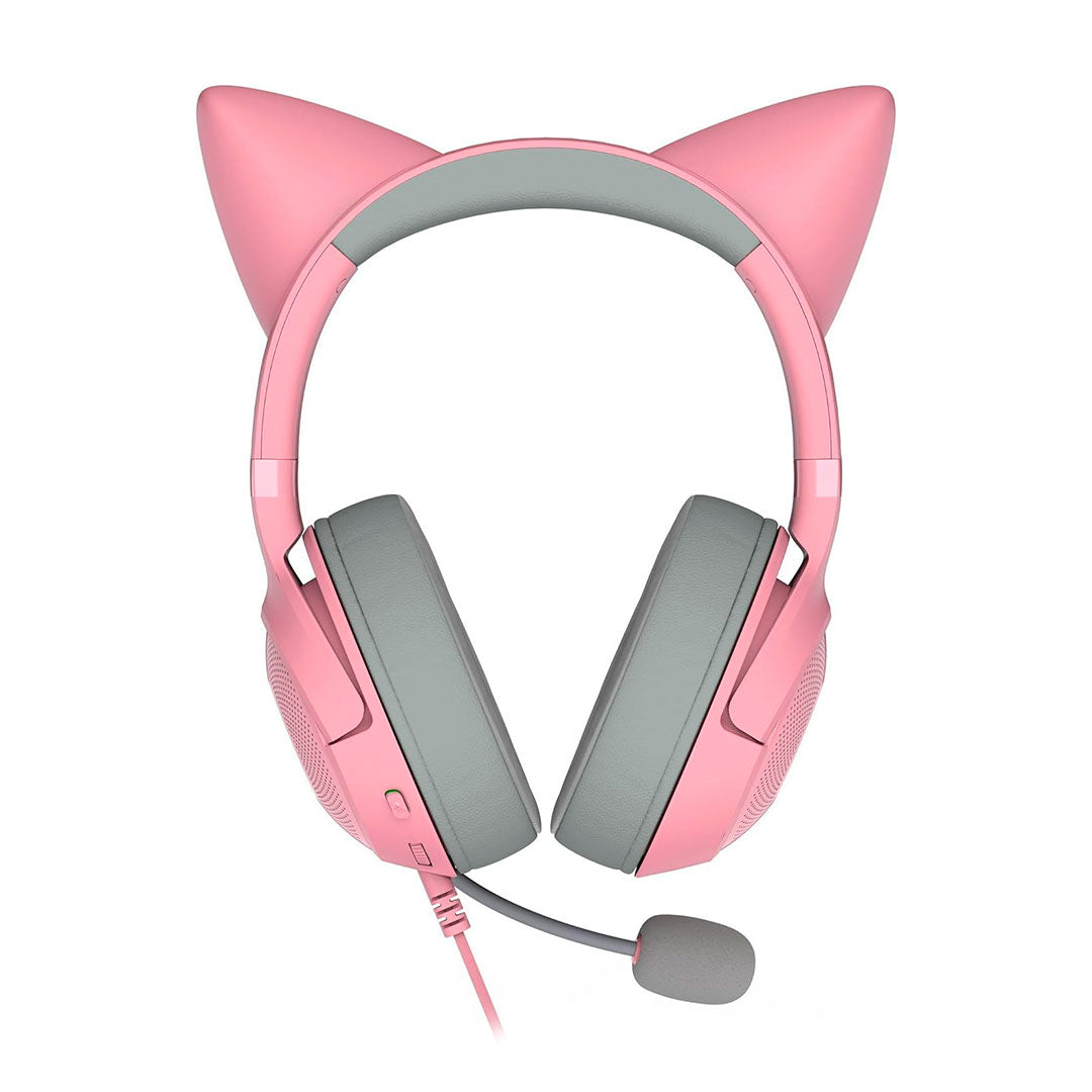 RAZER Kraken Kitty V2 Audifono 7.1 Bluetooth RGB 40h Quartz