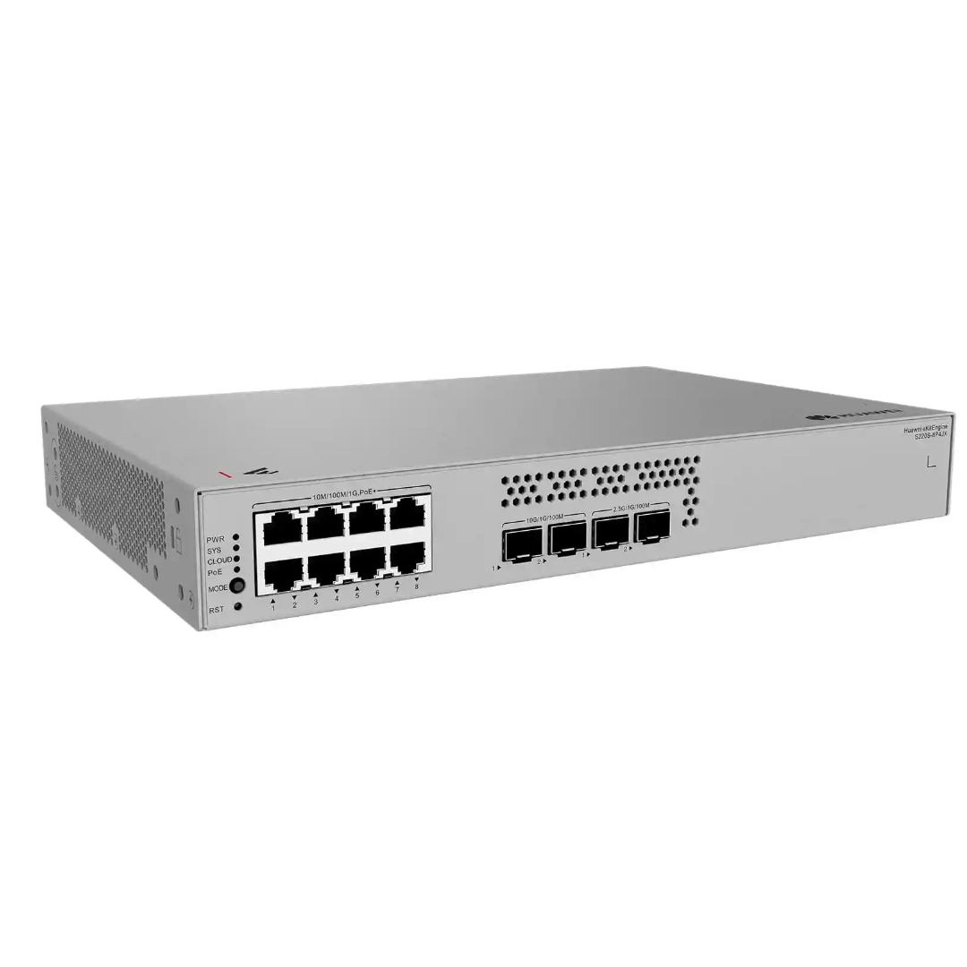 HUAWEI S220S-8P4JX Switch PoE 8 Puertos Gigabit 2SFP+ 128W L2
