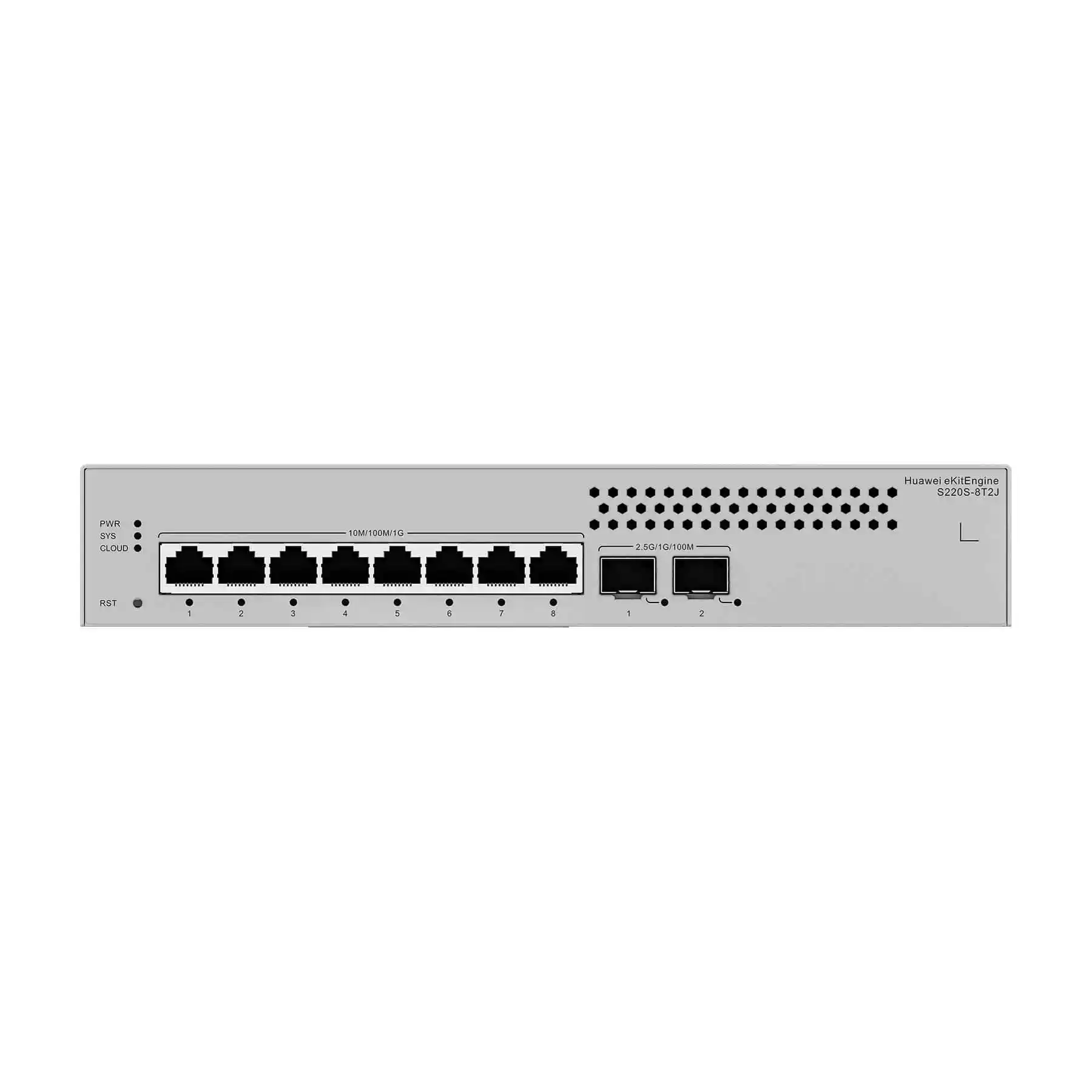 HUAEWI S220S-8T2J Switch Gibabit 8, Puertos SFP 25GE