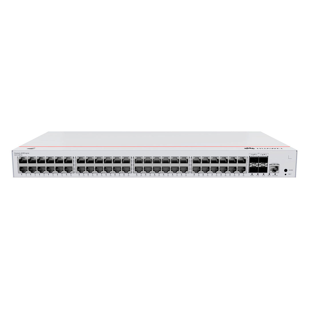 HUAWEI eKIT S310-48P4S Switch PoE 48 Puertos Gigabit 4SFP 1GB 380W Administrable L3