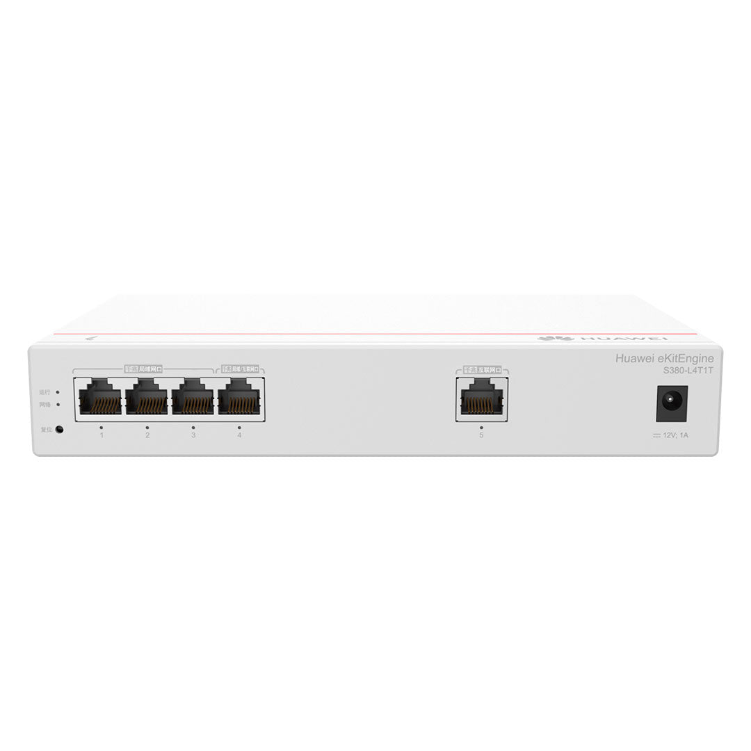 HUAWEI eKIT S380-L4T1T Router Gateway Multiservicio 4 Puertos Gigabit 1 WAN 512Mb