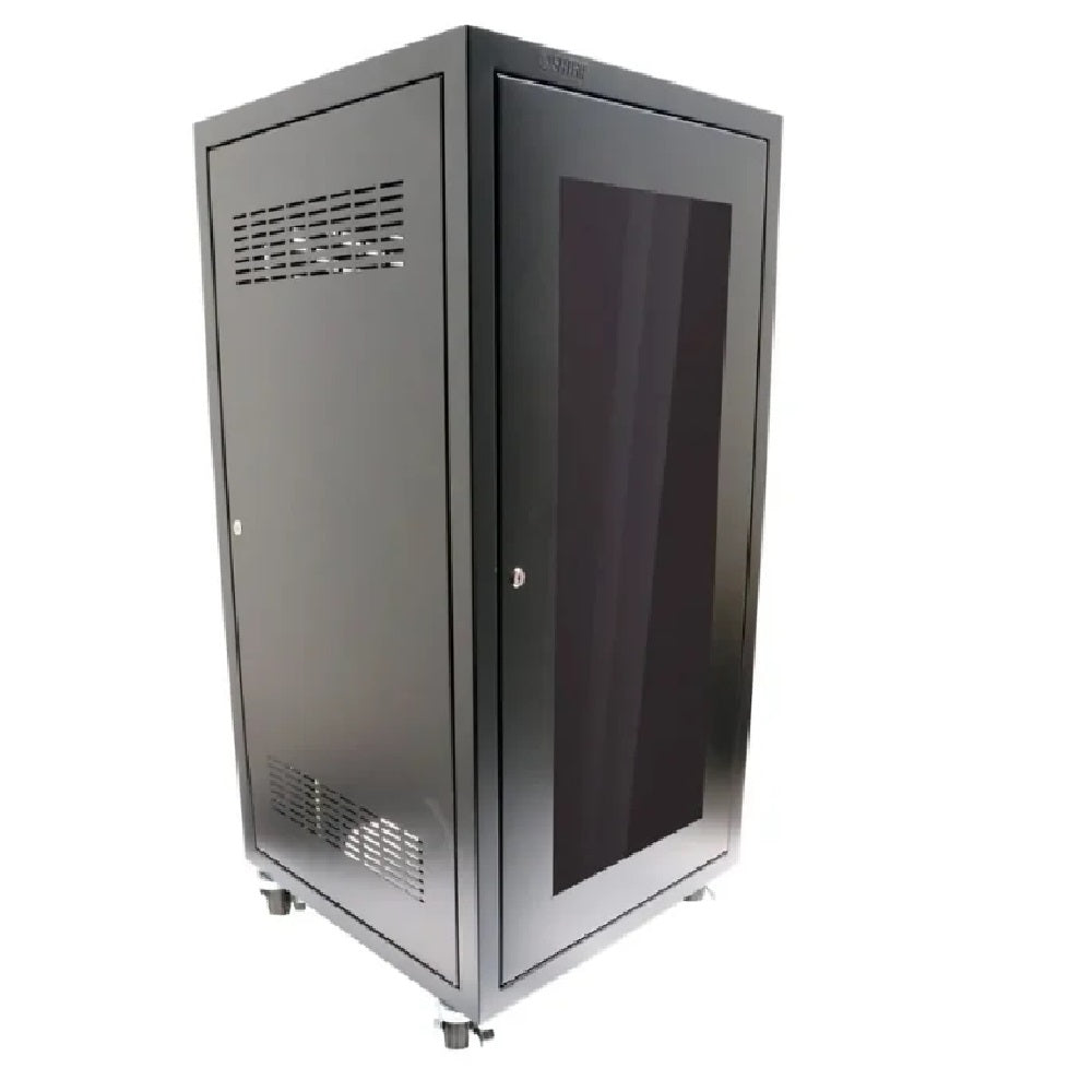SATRA 1104380002 Gabinete de Piso 38RU Puerta de Acrílico 180x66x81cm