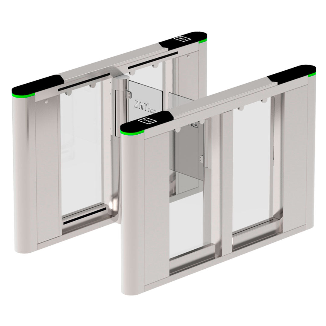 ZKTECO SBTL8000 Barrera Peatonal SWING Bidireccional de Aleta