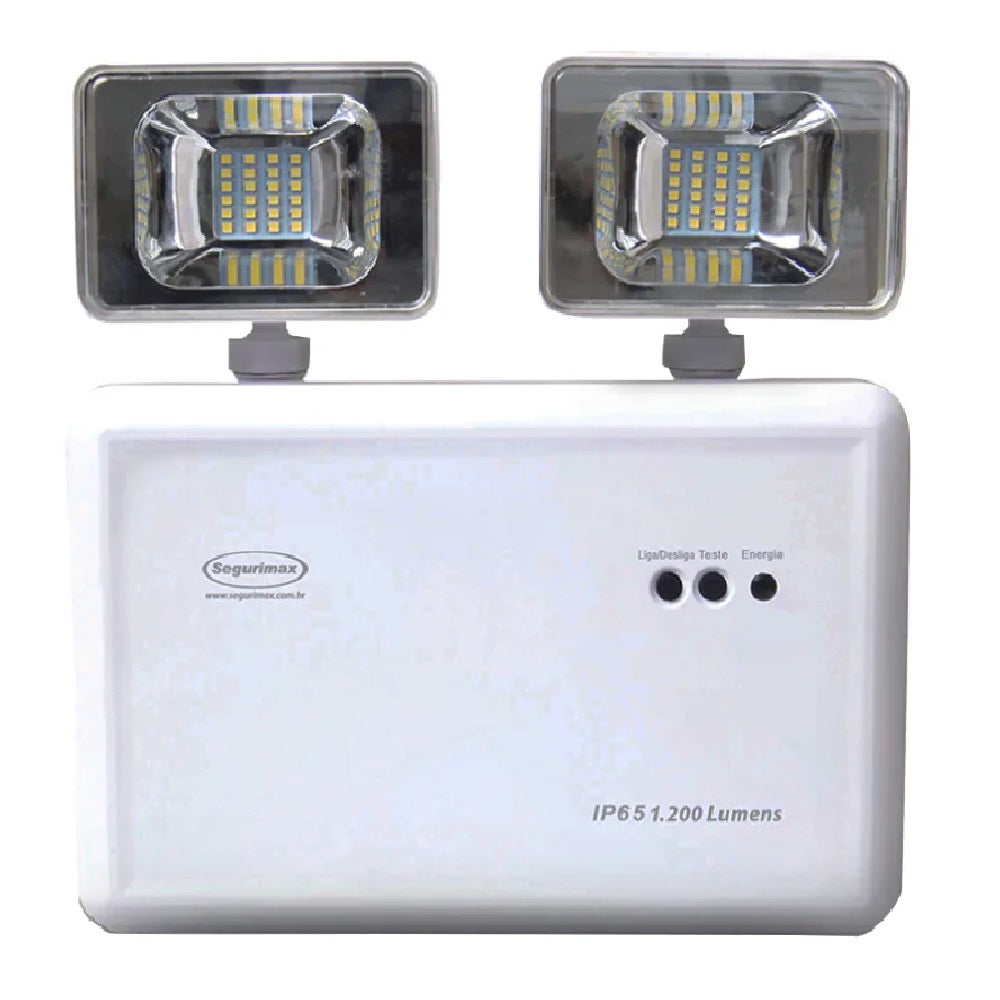 SEGURIMAX 26568 Luz de emergencia Led Titan IP65 1200 lúmens 3h 6000K-7000K
