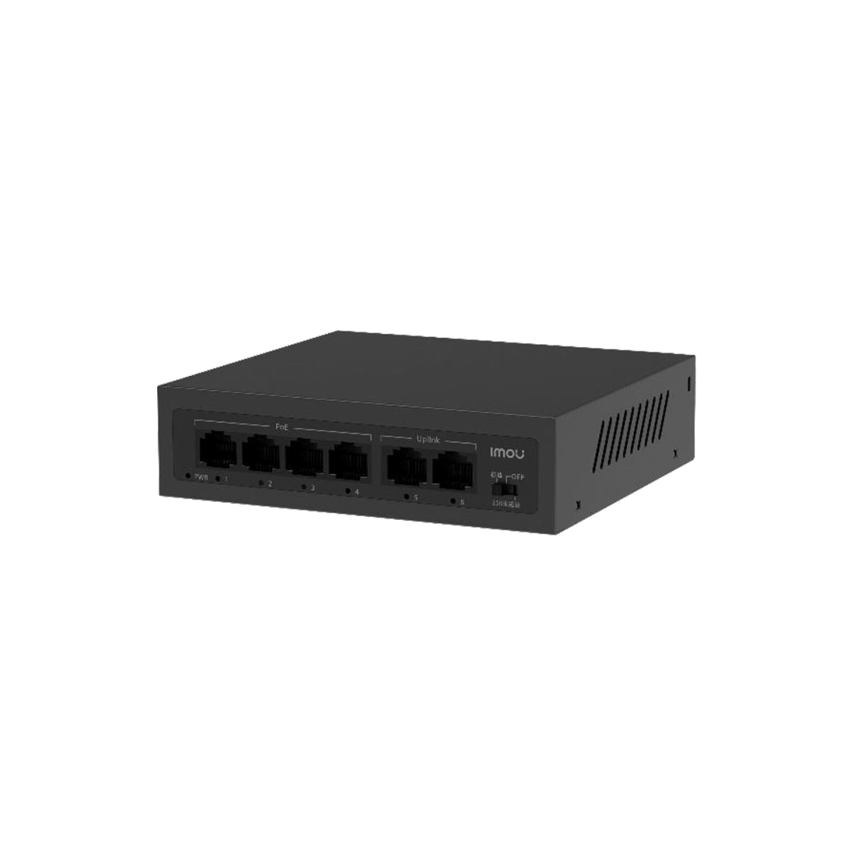 IMOU SF106P Switch 6 Puertos Gigabit 4P PoE 2P Uplink 45W