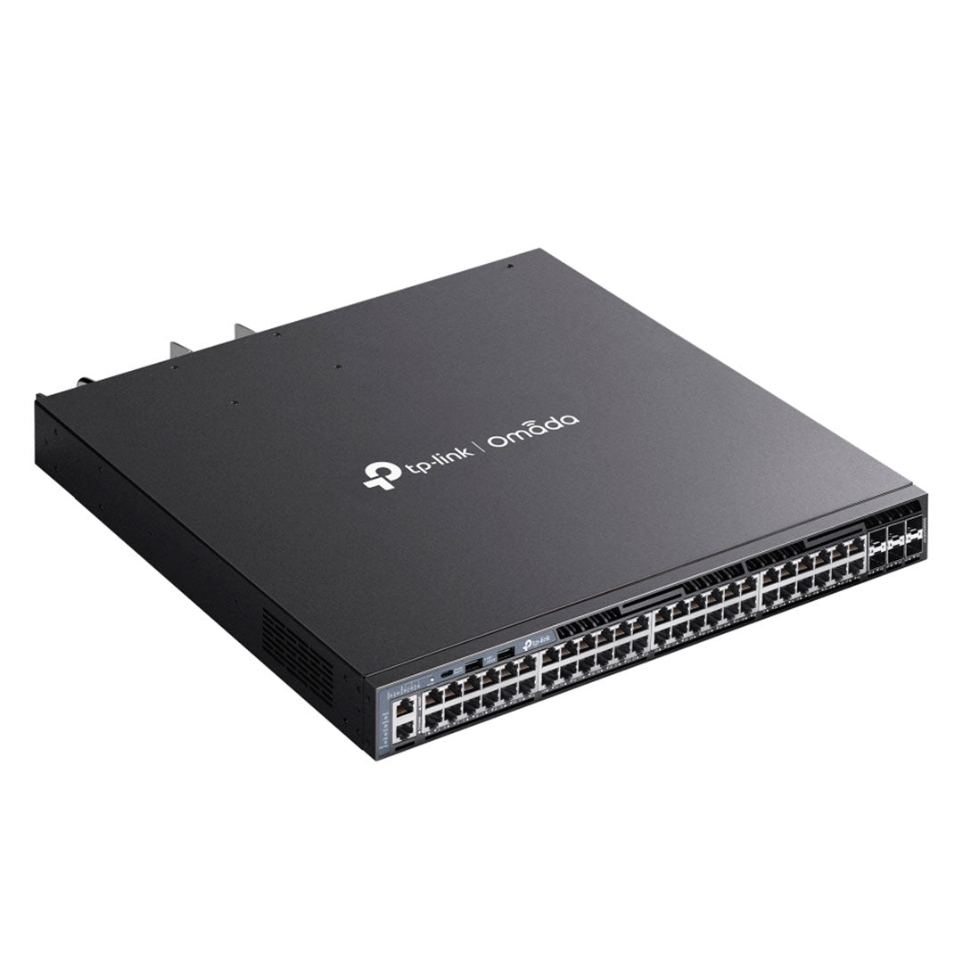 TP-LINK SG6654XHP Switch PoE Omada 48P 6SFP+ 10Gb Stackable L3