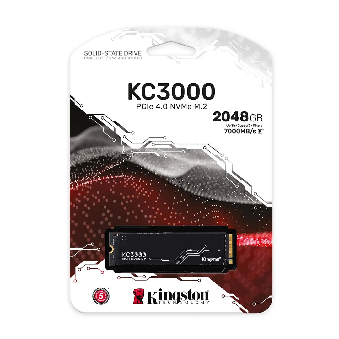 KINGSTON SKC3000D/2048G SSD Disco Sólido 2048GB NVMe M.2 PCIe