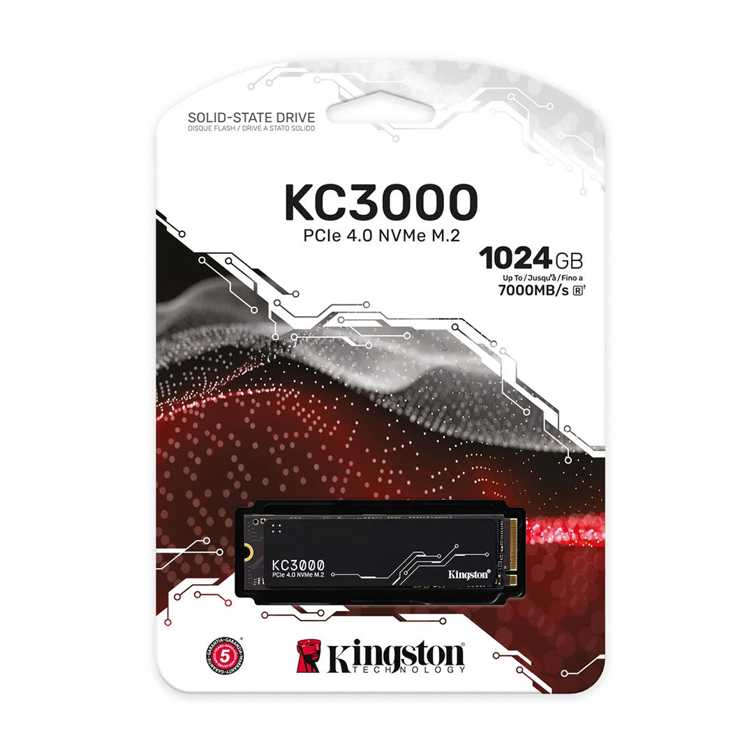 KINGSTON SKC3000S/1024G SSD Disco Sólido 1024GB NVMe M.2 PCIe