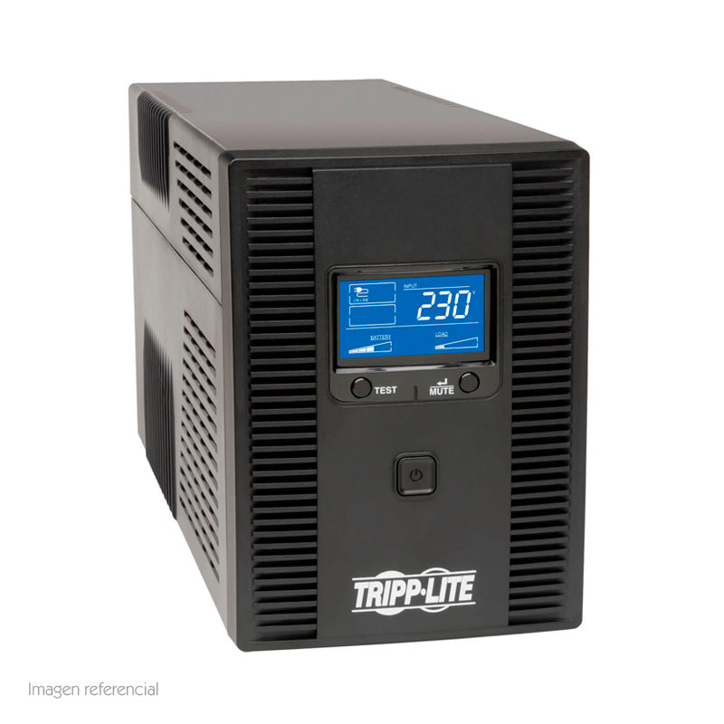 TRIPP-LITE SMX1500LCDT TL UPS Interactivo 1500VA 900W 220V 8 tomas C13 Pantalla LCD protección RJ-1