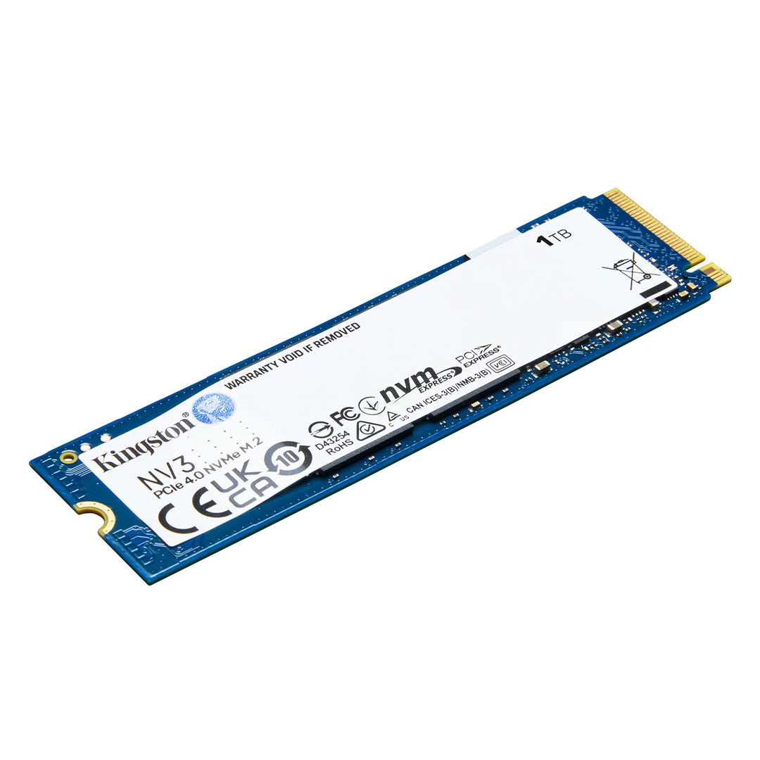 KINGSTON NV3 SSD Disco Sólido 1TB NVMe M.2 PCIe SNV3S/1000G