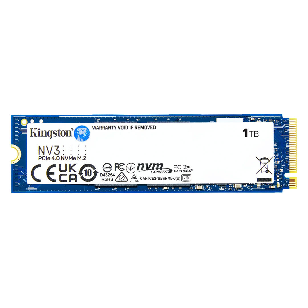 KINGSTON NV3 SSD Disco Sólido 1TB NVMe M.2 PCIe SNV3S/1000G