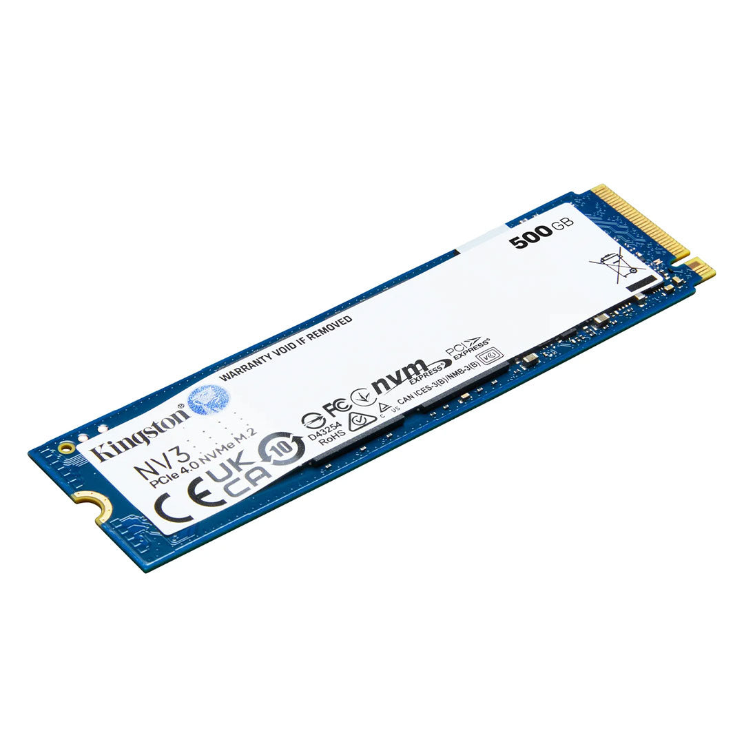 KINGSTON NV3 Unidad SSD 500GB NVMe M.2 PCIe SNV3S/500G