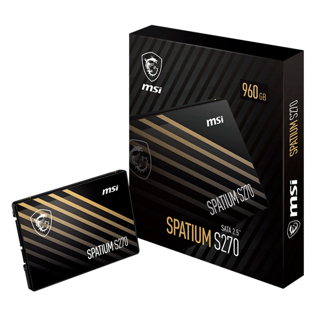 MSI SPATIUM S270 SSD Interno 480GB SATA III 2.5" SSD480GMSSPS270