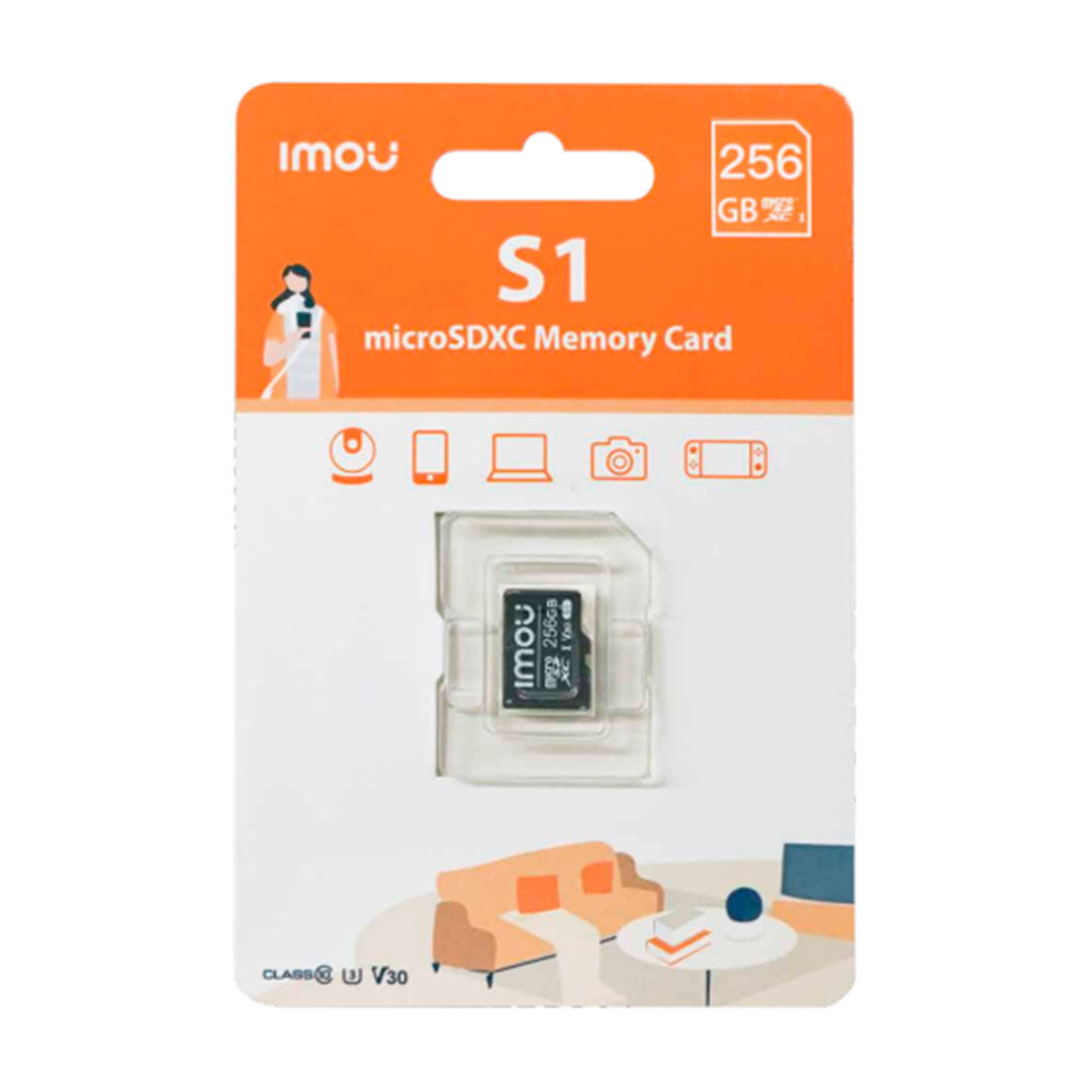 IMOU ST2-256-S1 Memoria MicroSD 256GB para Cámara de Seguridad 24/7